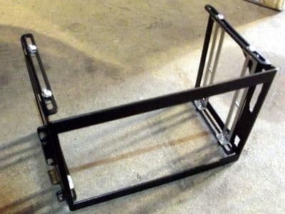 Cubby panel, 2.5-DIN, for 2-DIN radio, black, Mazda MX-5 mk1, JASS Performance