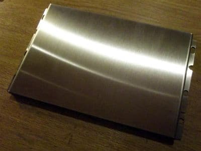 Cubby panel, 2.5-DIN, plain, s/s, MX-5 mk1, JASS Performance