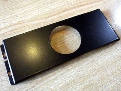 Cubby panel, single dial, black, Mazda MX-5 mk1, JASS Performance