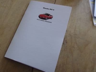 Diagnostic Connector manual / book, Mazda MX-5 mk1 & mk2, John Cookson