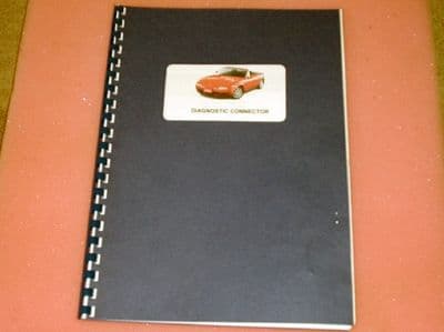 Diagnostic Connector manual / book, Mazda MX-5 mk1 & mk2, John Cookson