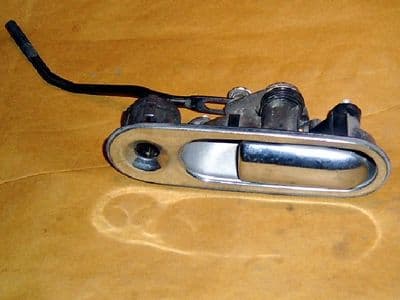 Door handle, external, l/h, chrome, Mazda MX-5 mk1, left hand, NA0159410D, USED