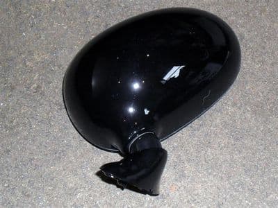 Door Mirror, Mazda MX-5 mk1, l/h, black, PZ, left hand, NEW