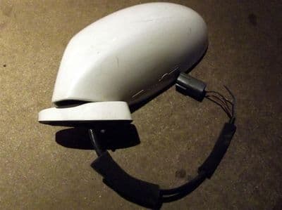 Door Mirror, Mazda MX-5 mk2, l/h, PT white, electric, left hand, USED 01