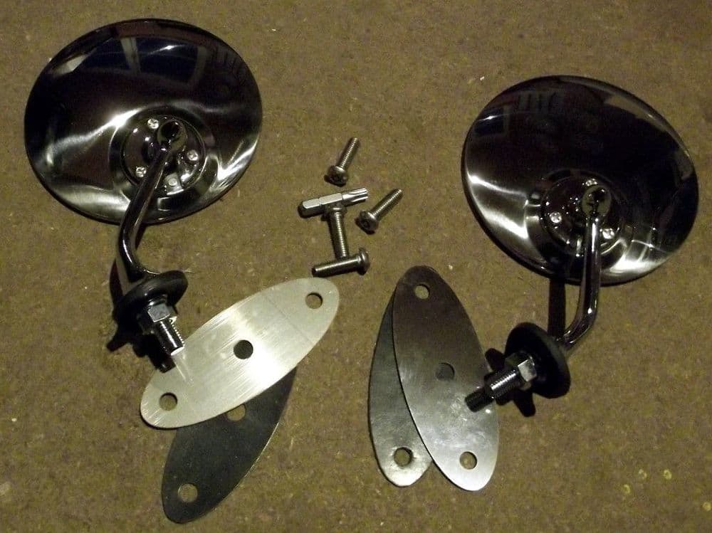 Door mirror set JASS Performance Vintage style Mazda MX-5 mk1 mk2 & mk2 ...