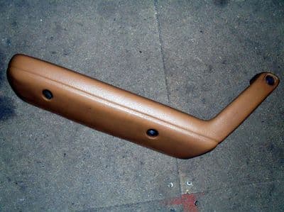 Door pull handle, armrest, Mazda MX-5 mk1, left hand, 3-point, tan, l/h, BF7069390C88, USED