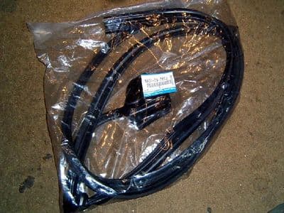 Door seal rubber, Mazda MX-5 mk1, l/h, left hand, NA0159760J, New