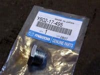 Drain plug, magnetic, Mazda MX-5 gearbox, 6-speed, Y60217495