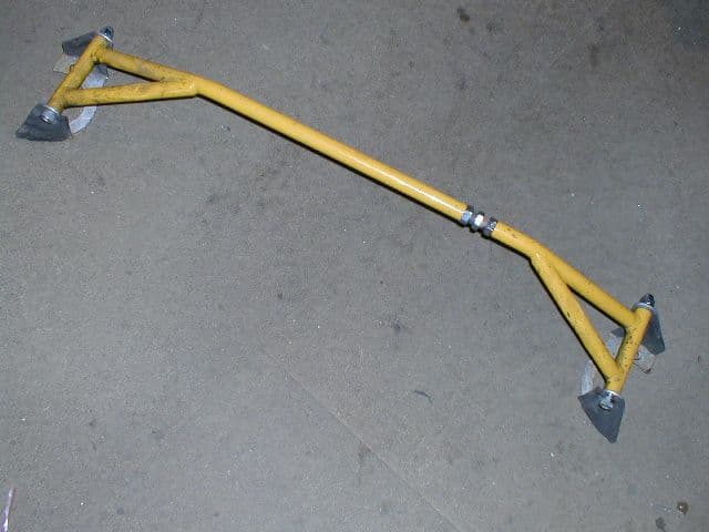 Engine bay strut brace bar MX-5 S-Special yellow