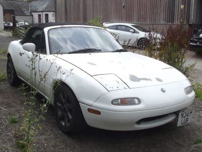 Eunos Roadster 1.6 mk1, 1993/K, White