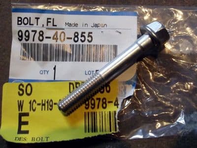 Exhaust downpipe clamp bolt, genuine Mazda MX-5 mk2 & mk2.5, 997840855