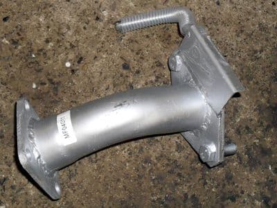 Exhaust, Mazda Bongo, #2, short downpipe section