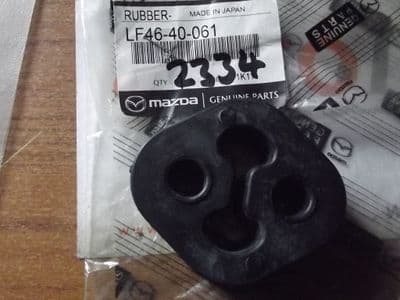 Exhaust mounting rubber, genuine Mazda MX-5 mk3, 2005-14, LF4640061