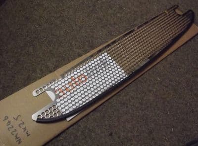 Front grille heavy duty s/s, Mazda MX-5 mk2.5 2001-05, polished stainless steel