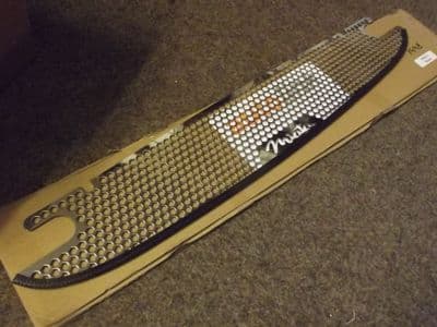 Front grille heavy duty s/s, 'Miata' logo, Mazda MX-5 mk2.5 2001-05, stainless steel