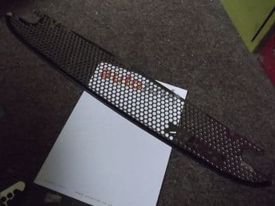 Front grille heavy duty s/s, side 'MX-5' logo, Mazda MX-5 mk2.5 2001-05, stainless steel