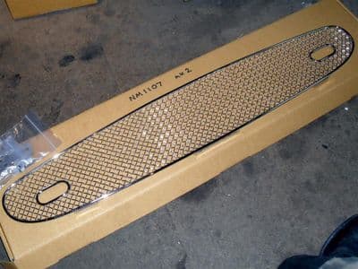 Front grille, s/s mesh, MX-5 mk2