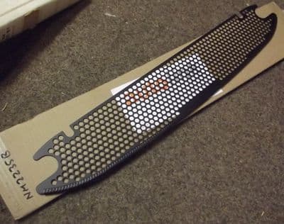 Front intake grille, heavy duty s/s, black powdercoat, Mazda MX-5 mk1