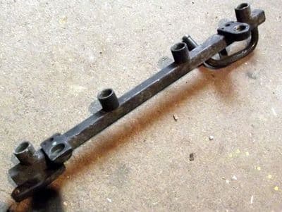 Fuel rail, Mazda MX-5 1.6 mk1, B61P13150, USED