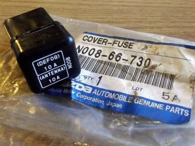 Fuse box, aerial & HRW, Mazda MX-5 mk1, heated rear window, in boot, N00866730