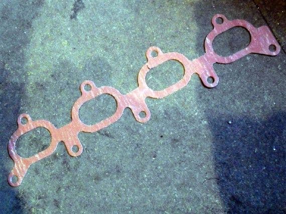 Gasket, inlet manifold to head, Mazda MX-5 1.8 mk1, BP0513111, aftermarket