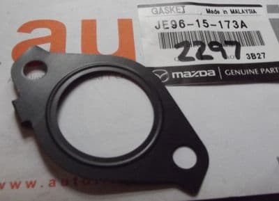 Gasket, Thermostat cover, genuine Mazda Bongo 2.5i V6, JE9615173A