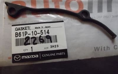 Gasket, timing belt cover, Mazda MX-5, upper, r/h, B61P10514, New