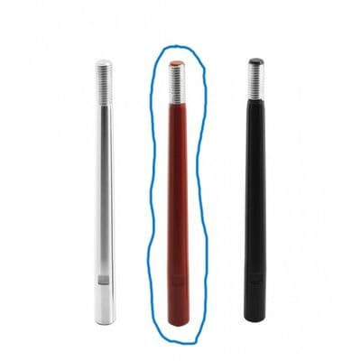 Gear lever extension, 4 inch, red, Mazda MX-5, JASS Performance