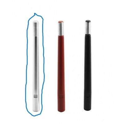 Gear lever extension, 4 inch, silver, Mazda MX-5, JASS Performance