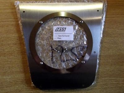 Gear lever surround trim, s/s, plain, Mazda MX-5 mk1, JASS Performance