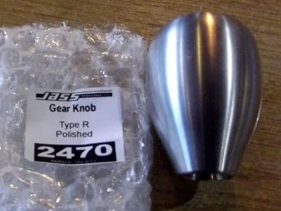 Gearknob, Mazda MX-5, JASS Performance type-R, brushed aluminium finish