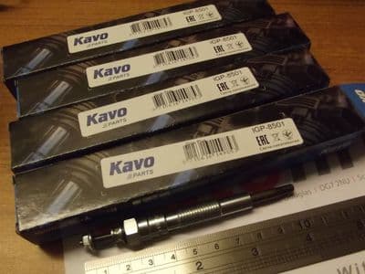 Glow plug set, Bongo 2.5TD, 101mm long reach type, RF1M18601, set of 4