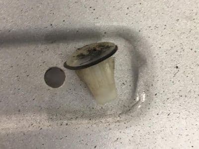 Grommet, MX-5 B-post end cover, H26050841, USED