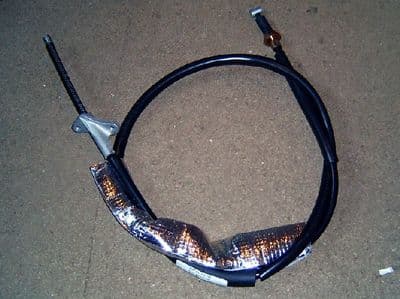 Handbrake cable, Trooper 3.1 LWB, left hand