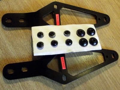 Hardtop fixing brackets, side mounting, with fitting kit, MX-5 mk1, JASS Performance
