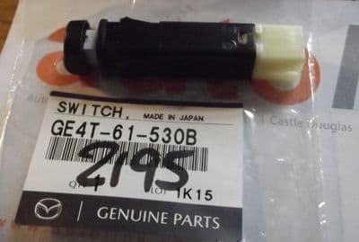 Heater control switch a/c button, Mazda MX-5 mk2, GE4T61530B