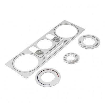 Heater panel trim, brushed s/s, Mazda MX-5 mk2, HVAC, JASS Performance