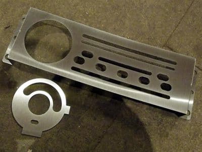 Heater panel trim, s/s, Mazda MX-5 mk1, JASS Performance