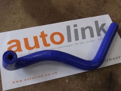 Hose, inlet manifold #2, blue  silicone, Mazda MX-5 1.6 mk1, B61P13682A