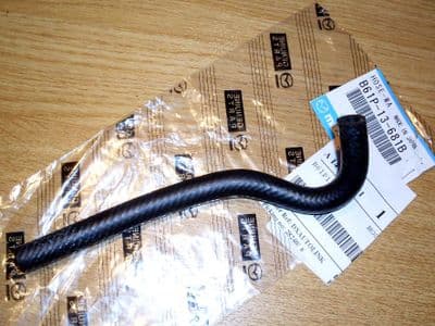 Hose, inlet manifold #3, genuine Mazda MX-5 1.6 mk1, B61P13681B