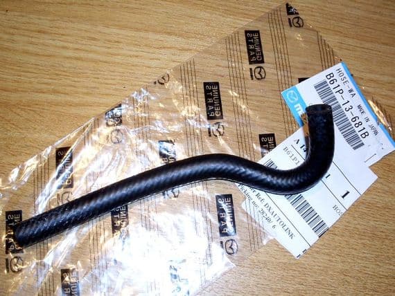 Hose, inlet manifold #3, genuine Mazda MX-5 1.6 mk1, B61P13681B