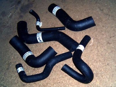 Hose kit, set of 6 cooling hoses, Mazda MX-5 1.6 mk1 89-93