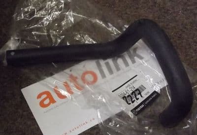 Hose, Mazda Bongo 2.0i petrol, thermostat to rear heater, S09A61214