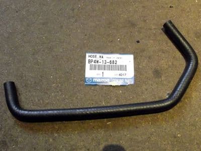 Hose, throttle body to thermostat, Mazda MX-5 mk2 1.8, 1998-2005, BP4W13682