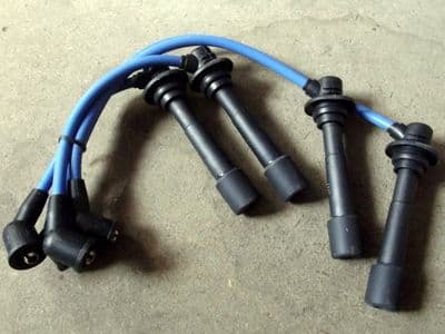 HT leads, 8mm, blue, uprated, Mazda MX-5 1989-2000