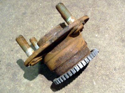 Hub & wheel bearing, MX-5 (front), with ABS, USED