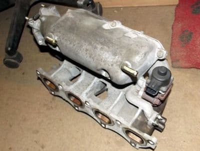 Inlet manifold, Mazda MX-5 1.8 mk2.5 VVT, 2002-05, flat top, BP6Z13100, USED