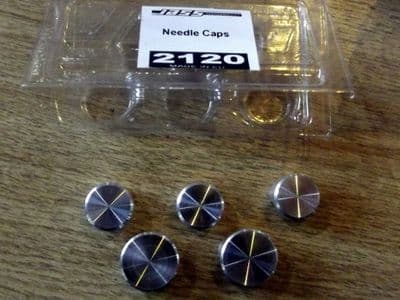 Instrument needle cap set, aluminium, Mazda MX-5 mk1, mk2 & mk2.5, JASS Performance