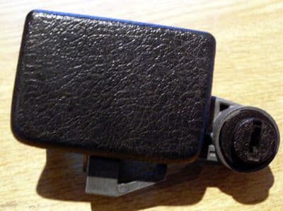 Lock, glovebox lid, Mazda MX-5 mk1, black, USED