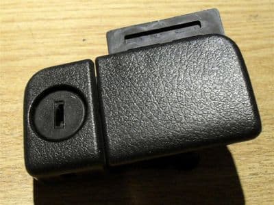 Lock, glovebox lid, Mazda MX-5 mk2 & mk2.5, black, USED